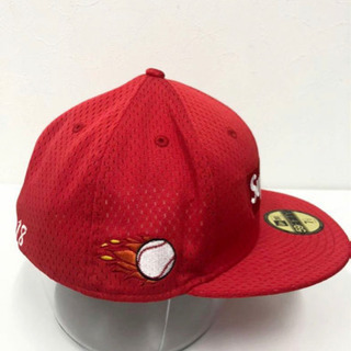 Supreme × NEW ERA mesh boxlogoの画像