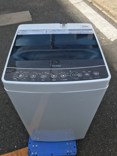 【名古屋市近郊配送可能】ハイアール 4.5kg洗濯機  JW-C45A 2018年製