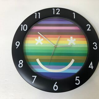 ★動作〇★ 壁掛け時計 全長約35cm