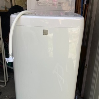 使用頻度極少 洗濯機 4.5kg 2016年型　ガラストップ