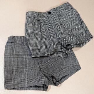 日本製 130 ウール混 半ズボン 2枚