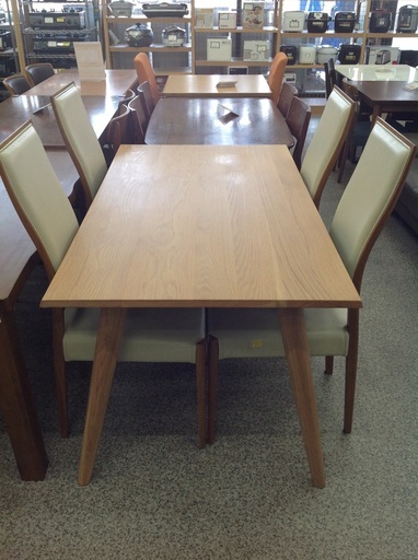 ナチュラル 木製 ダイニング5点セット【9651128】