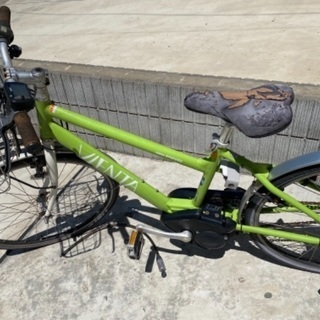 オンボロ電動自転車