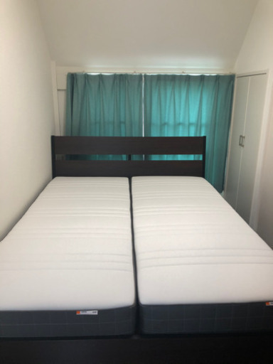 【美品】4/25まで掲載　IKEA シングル2つ　クイーン1つ　マットレス