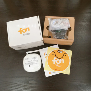 無料！Wi-Fiルーター☆fon☆ソフトバンク☆未使用置き古し品...