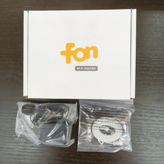 無料！Wi-Fiルーター☆fon☆ソフトバンク☆未使用置き古し品...