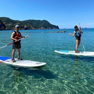 【未経験歓迎！】通いスタッフ大歓迎♪日本海の海でSUPインストラクターのお仕事 の画像