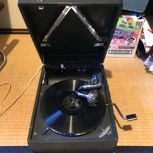 コロンビア 蓄音器、動作品‼️