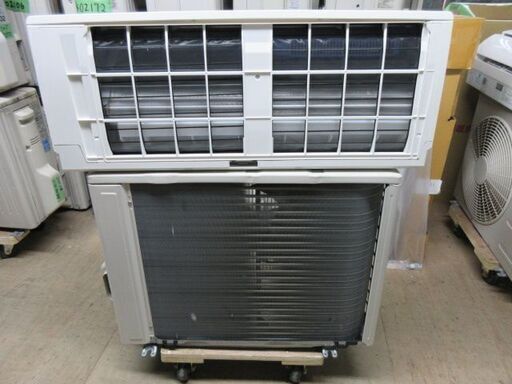 K02258　三菱　 中古エアコン　主に6畳用　冷房能力 2.2KW ／ 暖房能力　2.5KW