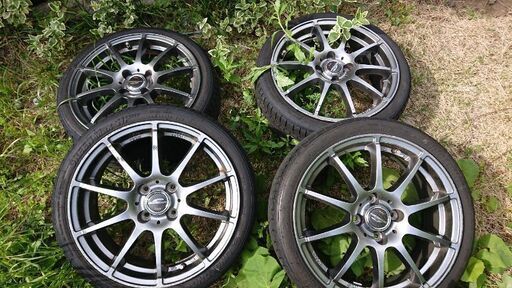 6J+43 165/45r16  pcd100 4H 4本セット