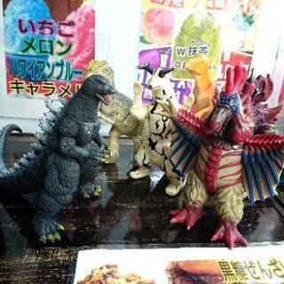 ゴジラと恐竜 6体セット  の画像