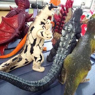 ゴジラと恐竜 6体セット  の画像