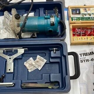 トリマーSTR600　新興製作所　　ルータービットセット