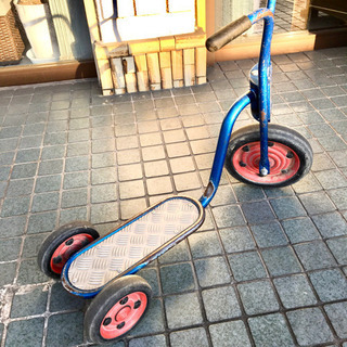 ※終了※【レトロ遊具】三輪車 キックボード レトロ 玩具 おもちゃ