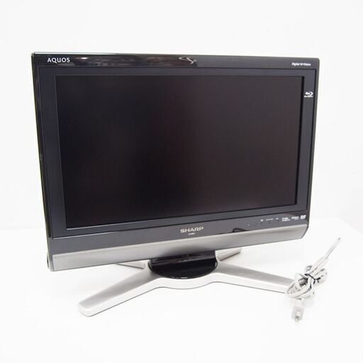 20V型液晶テレビ ブルーレイ再生可能 リモコンなし (LA42)