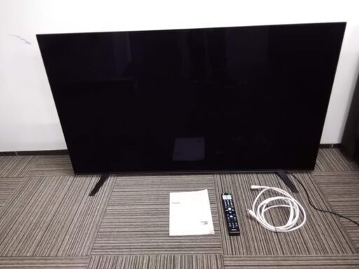 美品 超薄型 2020年製 SONY KJ-55A8H ブラビア BRAVIA 55型 4K ソニー テレビ