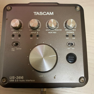 【お譲り先決定】TASCAM US-336 オーディオインターフ...