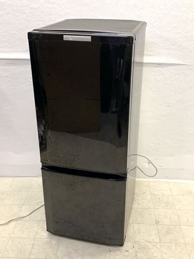 三菱 MITSUBISHI ノンフロン冷凍冷蔵庫 MR-P15Y-B ブラック 2014年製
