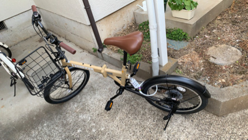 最終お値下げ　折りたたみ自転車　引き取りに来られる方でお願い致します