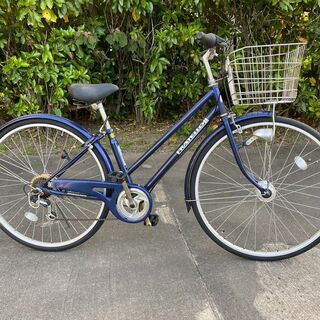 シティサイクル 27インチ 外装6段変速 FRATELLOⅡ ブルー