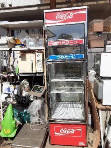 コカ・コーラ冷蔵ショーケース　NS-A370GA ジャンク