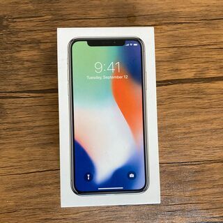 iPhoneX 256GB シルバー SIMフリー