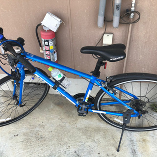 自転車（青色）