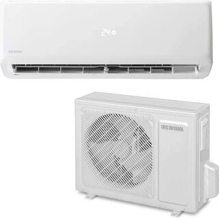 値下げ！工事費込み！アイリスオーヤマ　エアコン 14畳 ルームエアコン4.0kW 省エネ 左右自動ルーバー搭載 本体 室外機 リモコンセット