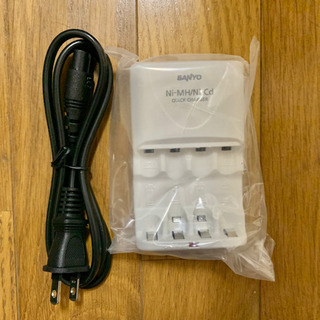 【SANYO】 単3 単4 急速充電器  サンヨー 新品 バッテ...