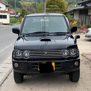 パジェロミニ4WD走行距離88585 車検満タン