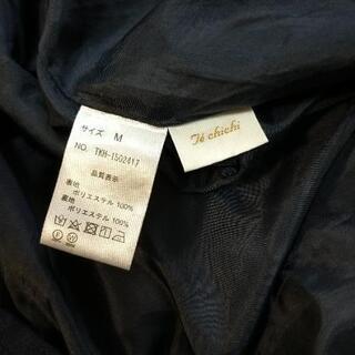 Mサイズ ネイビー　膝丈スカートの画像