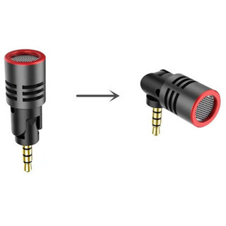 【新品未使用】SmartMike+ 充電式ワイヤレスBluetoothマイク（黒）- SmartMike+専用単一指向性マイク + サウンドピックアップ品質を向上 アクティブノイズリダクション機能付きの画像
