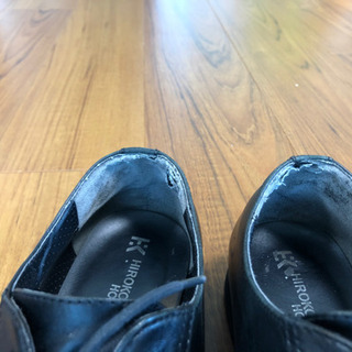 価格交渉可: 革靴 黒 25.5cm HIROKO KOSHINO HOMME の画像