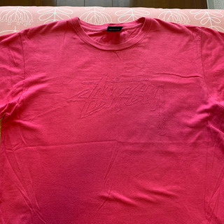 stussy レディースTシャツ　ピンクの画像