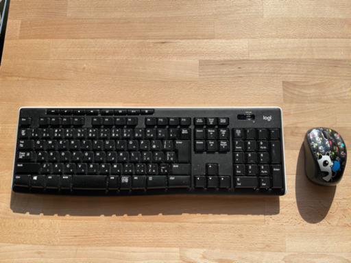 ロジクール ワイヤレスキーボードK270と無線マウス M185SG