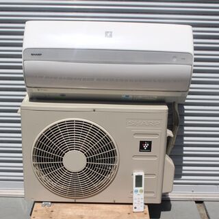 T857)SHARP ルームエアコン AY-G28C 10畳用 2.8kw 単相100V プラズマクラスター シャープ 2017年製 