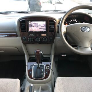 【ご成約有難う御座います】スズキ　グランドエスクード　ベースグレード4WD　ナビ・フルセグ・ETC・シートヒータ・純正AWの画像