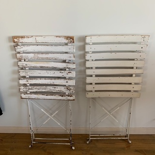 折りたたみ椅子　2脚　4/24夕方〜4/25午前中に直接引き取り可能な方の画像