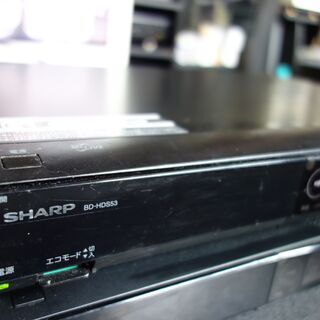 【SHARP】ブルーレイレコーダー　BD-HDS53 (美品)