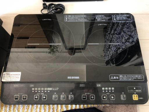 アイリスオーヤマ　2口IHコンロ