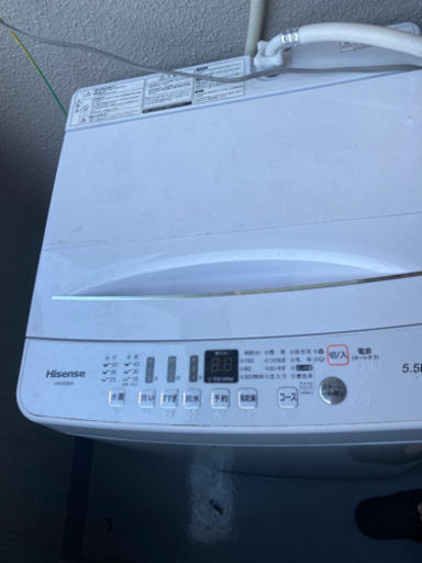 ハイセンス　洗濯機