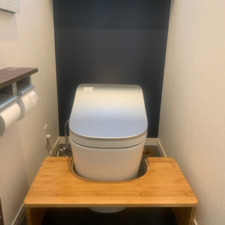 木製　トイレステップ　踏み台