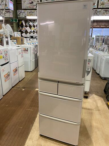 【愛品館市原店】シャープ 2015年製 424L 5ドア冷蔵庫 SJ-PW42A-C 【管理IR013169-104】