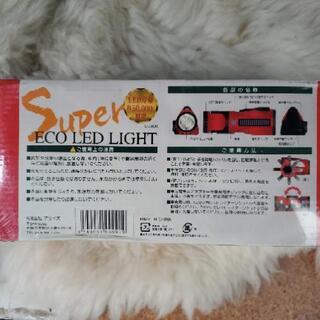 充電式　災害対策　新品　未使用品　乾電池不要　スーパーエコLED ライトの画像