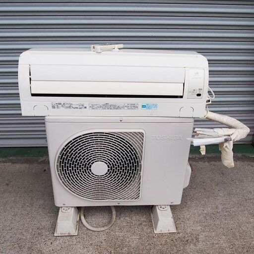 【業者向け】東芝 ルームエアコン お掃除エアコン RAS-221UAR 現状品 ポンプダウン実施済み (DA20)