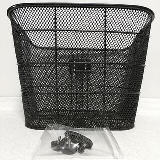売れました❗️美品 自転車 カゴ 黒 網目 