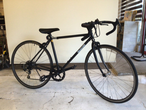 700c ロードバイク　ブラック