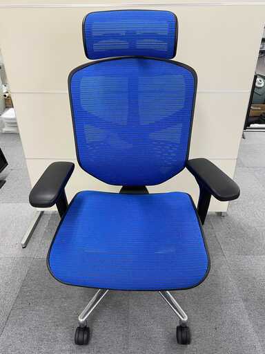 オフィスチェア　エンジョイ　ブルー