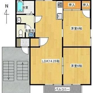 🏠AH-B201 仲介手数料無料　ネット接続無料　テレワーク向けアパート🏠　自然に恵まれた環境　大家と直接取引　アーバンハイカムールB棟201号室 の画像