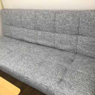 ソファベッド(マークスAM GY)  ニトリの画像